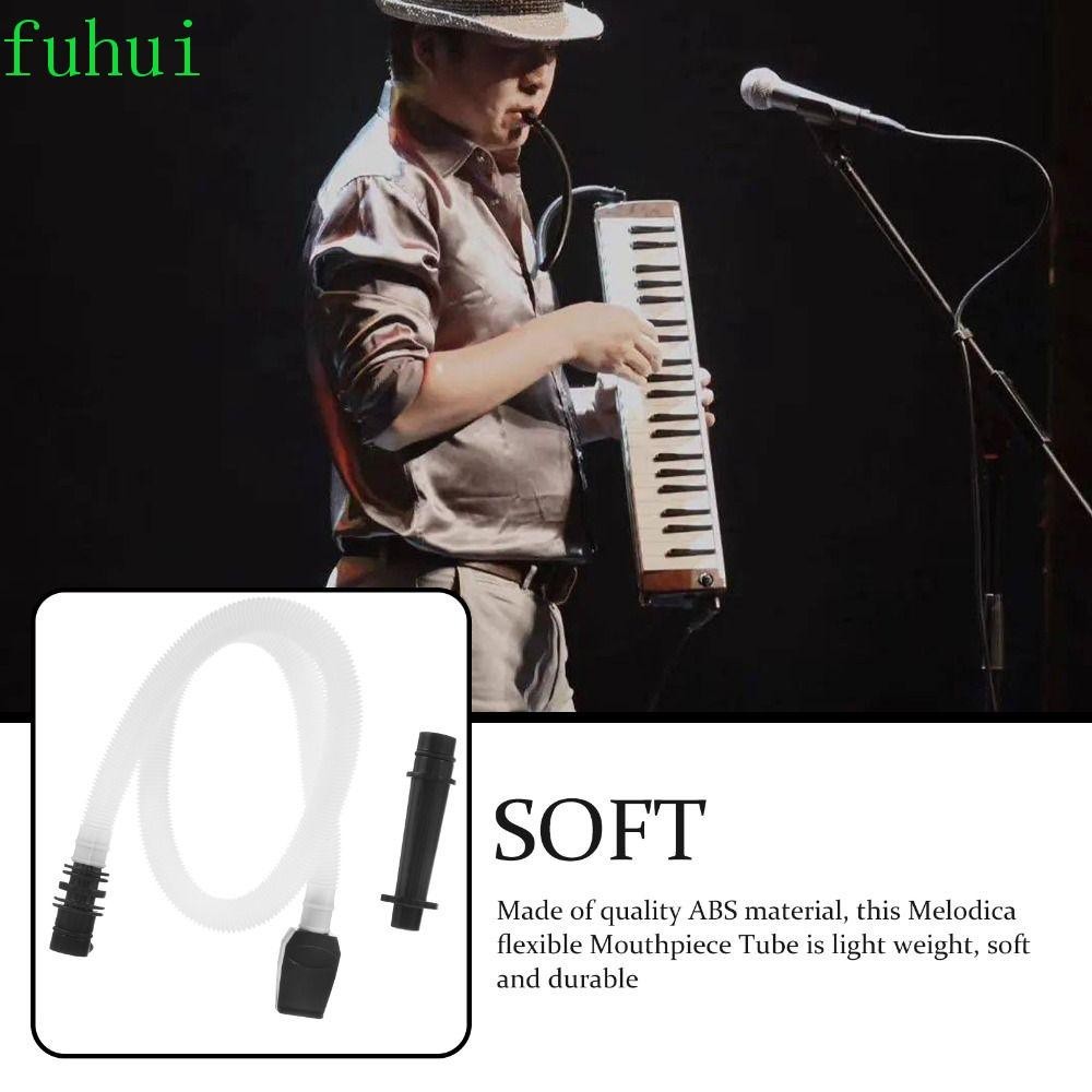 Fuhui ท่อเมโลดิก้า ABS ยืดหยุ่น แบบเปลี่ยน สําหรับเครื่องดนตรี เปียนิก้า
