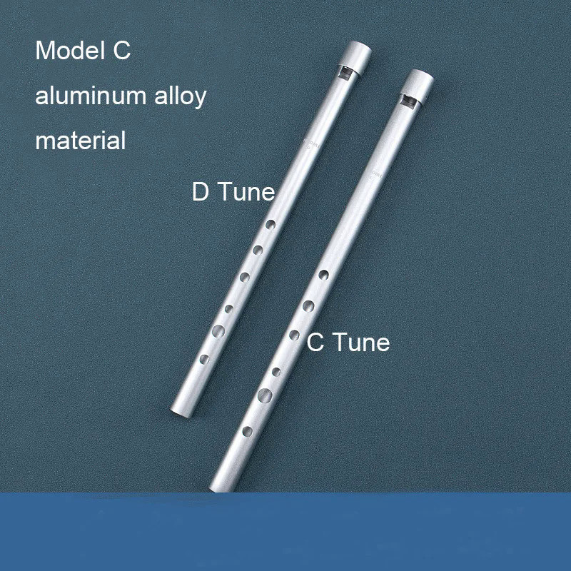 Irish Whistle Flute C/D key Ireland Flute Tin Penny Whistle 6 Hole Flute Musical Instrument