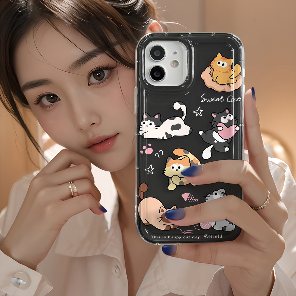 Z272 ถุงลมนิรภัย กันตก สําหรับ Samsung Galaxy A02 A03 A04 A04S A05 A05S A12 A13 A14 A15 A20 A22 A23 A24 A31 A32 A33 A34 A42 A50 A51 A52 A53 A54 A55 A71 A72 A73 S E M14 4G 5G เคสโทรศัพท์