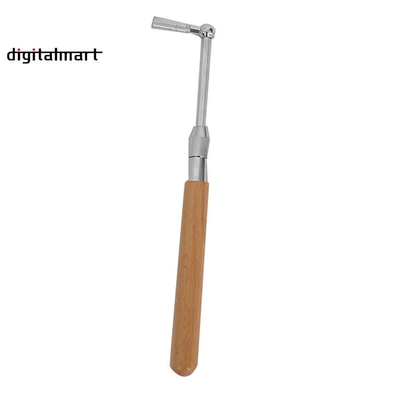 [digitalmart] ประแจค้อนจูนเปียโน แกนแปดเหลี่ยม ด้ามจับไม้เนื้อแข็ง