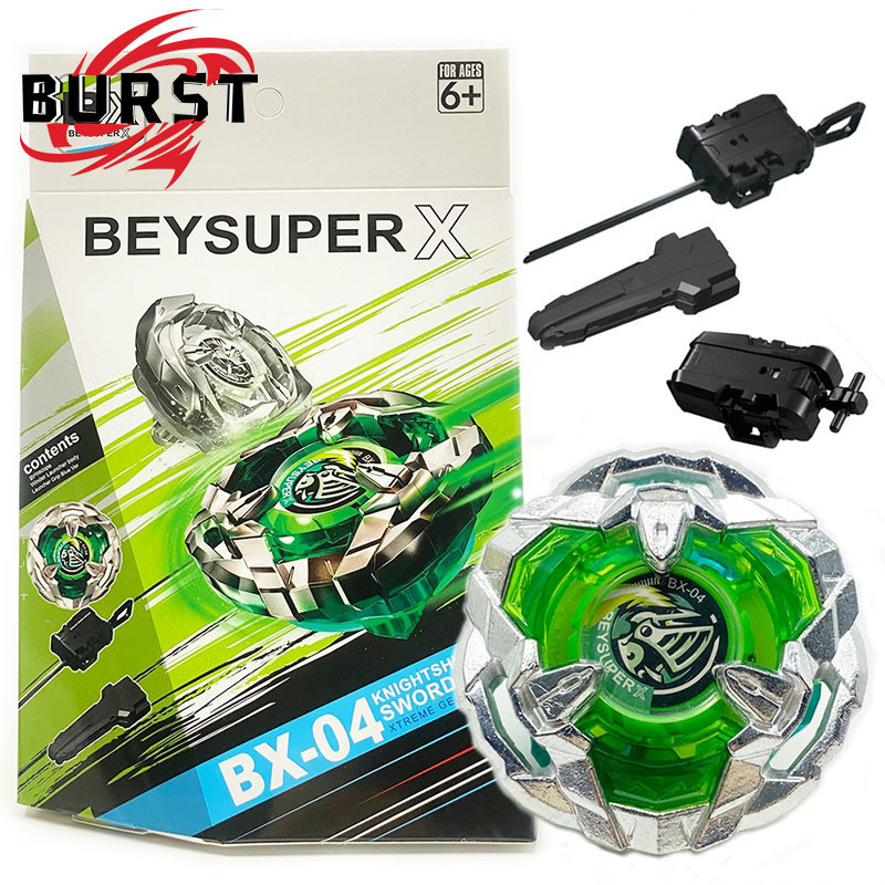 Beyblade X BX-04 Knight Shield Beyblade Xtreme พร้อม Launcher Grip ชุดสําหรับ Beyblade Burst ของเล่น