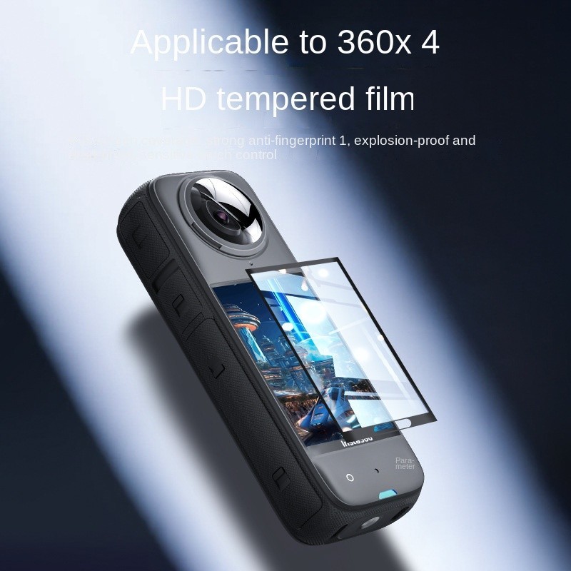 ฟิล์มกันรอยหน้าจอ HD กันรอยขีดข่วน กันระเบิด สําหรับ Insta360 X4