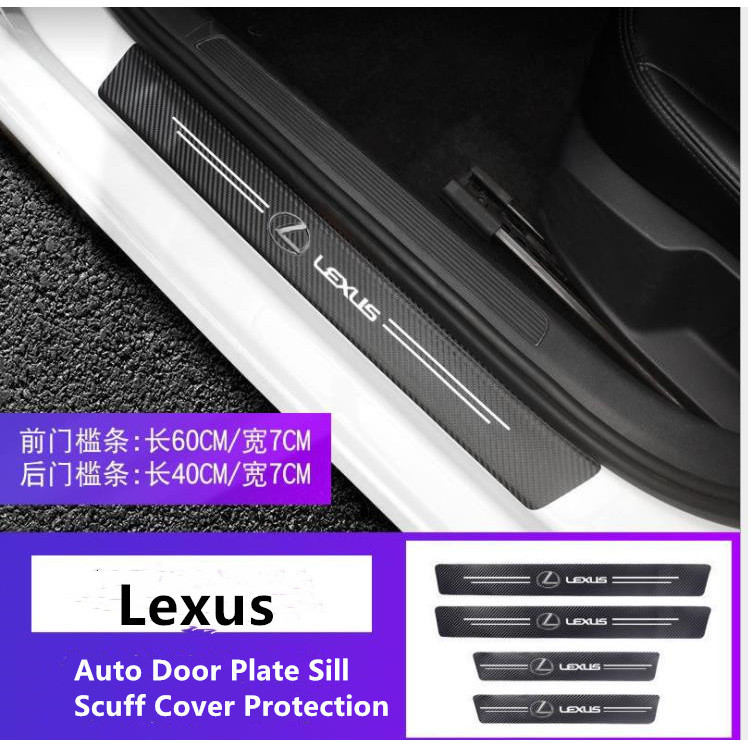 Chengzi สติกเกอร์คาร์บอนไฟเบอร์ สําหรับ LEXUS All Car LEXUS RX300 RX330 RX350 IS250 LX570 Is200 Is300 ls400 4 ชิ้น