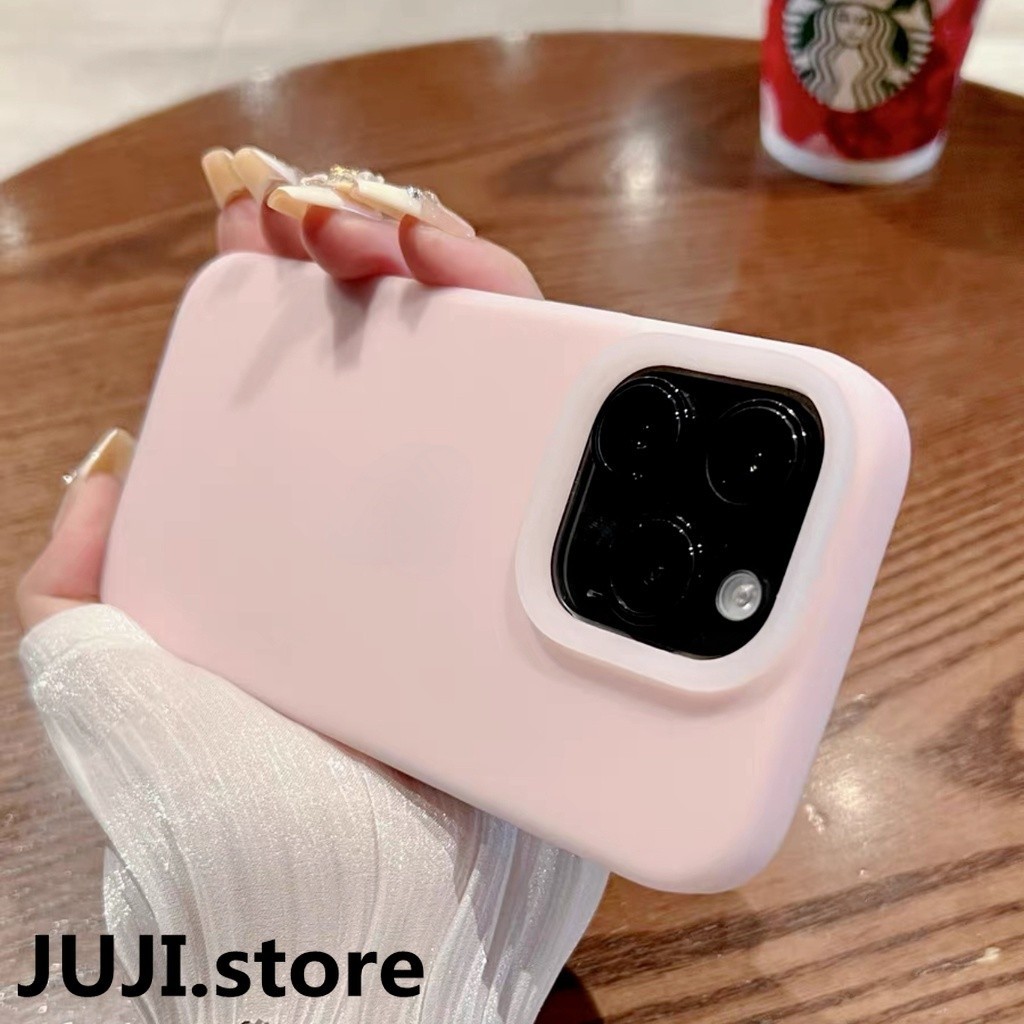 เคสโทรศัพท์มือถือซิลิโคนเจลลี่ แบบนิ่ม กันกระแทก ป้องกันกล้อง หรูหรา สําหรับ iPhone15 14 13 12 11 Pro Max