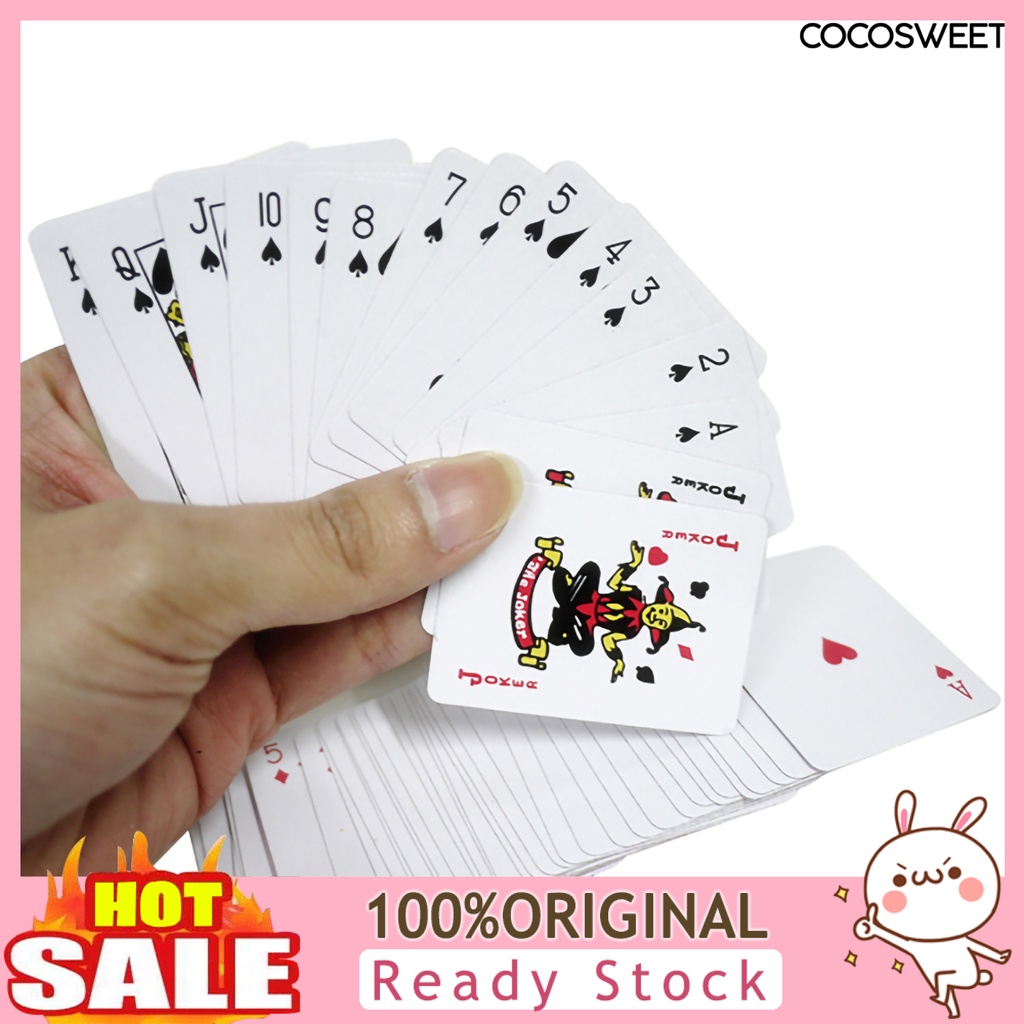 [CICI] ไพ่โป๊กเกอร์ ขนาดเล็ก น่ารัก กลางแจ้ง ท่องเที่ยว ที่น่าสนใจ เล่นเกม ไพ่