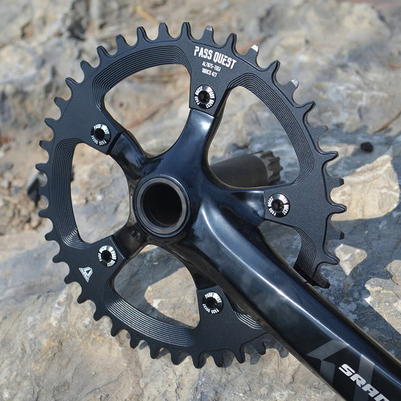 PASS QUEST 110BCD Chainring รอบแคบกว้าง สำหรับ Crankset 3550 APEX