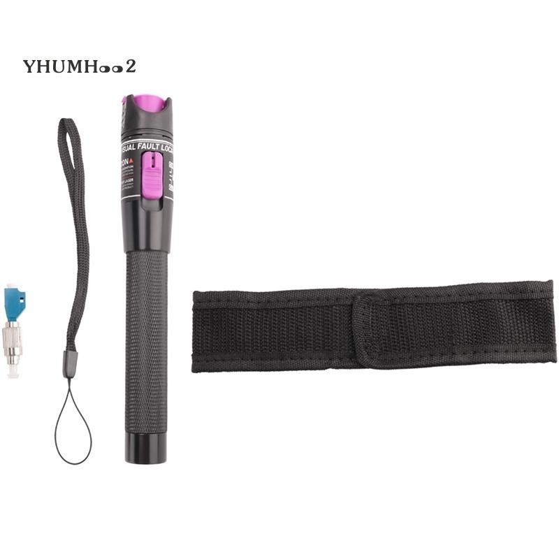 [yhumh002 ]30MW 30km Visual Fault Locator Fiber Light Tester VFL Optic Cable Single Mode FC ชาย LC หญิงอะแดปเตอร ์