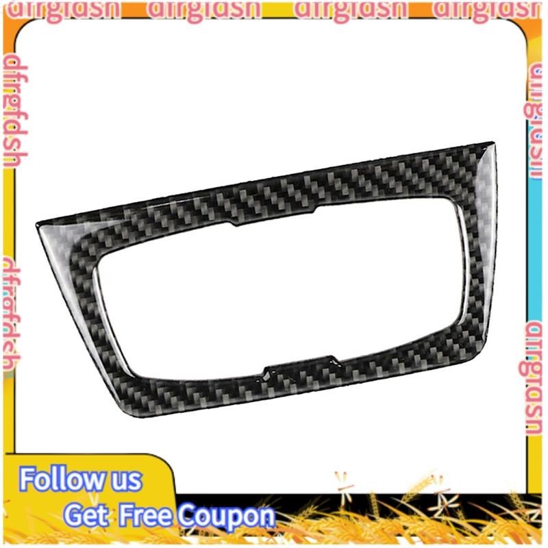【D &F 】 สําหรับ -BMW F30 F31 F32 F33 F34 3Series 328I 325I 2012-2020 กรอบสวิตช ์ ไฟหน ้ าอัตโนมัติฝาครอบภายใน Trim คาร ์ บอนไฟเบอร ์