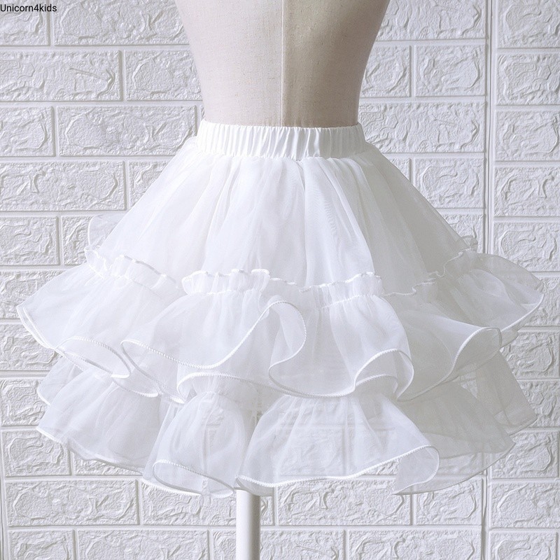 UNICORN4KIDS พร้อมส่ง กระโปรงสุ่มเด็ก ใส่ข้างในให้กระโปรงพองสวย no.v01