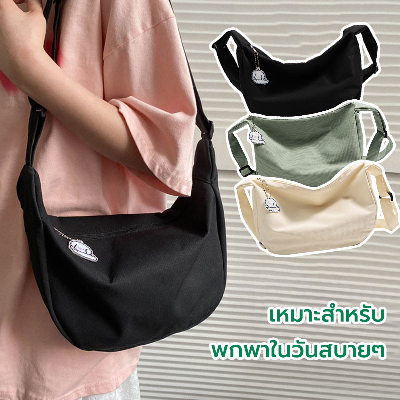 กระเป๋าสะพายหลัง ผ้าแคนวาส ขนาดใหญ่ จุของได้เยอะ เรียบง่าย สไตล์เกาหลี มีซิป