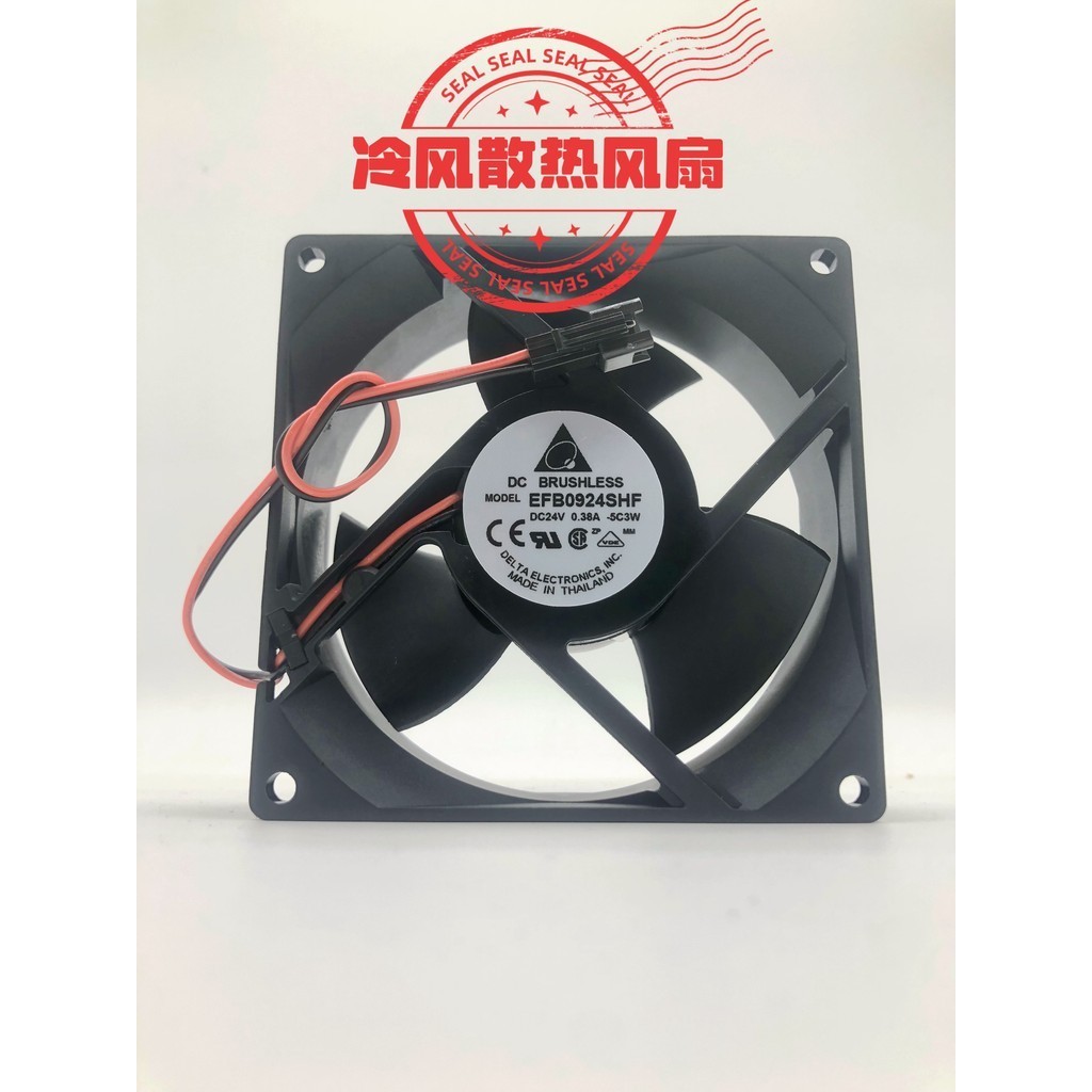 ยี่ห้อใหม่ Delta EFB0924SHF/HHE/VHF/HHF 24V 0.38 A Inwitten Inverter Fan 9032