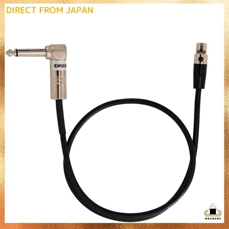 SHURE Instrument Wireless Cable L-Type Phone Plug 0.65m WA304 【Domestic Regular Product】