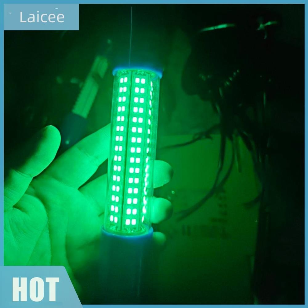 [Laiicee.th ] Fish Lure Bait Finder โคมไฟ 12-24V LED Fishing Night Light สําหรับปลาหมึกกุ ้ ง Krill