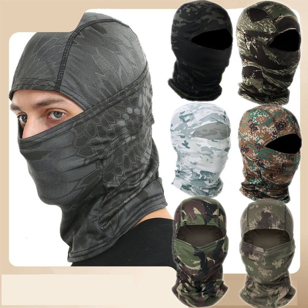 Bandanaface Mask Balaclava Hood Headwear จักรยานการล ่ าสัตว ์