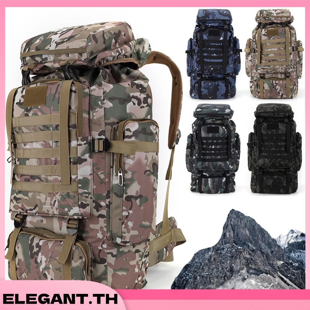 80l กระเป ๋ าเป ้ สะพายหลังกันน ้ ําปีนเขากระเป ๋ าเป ้ สะพายหลังอุปกรณ ์ การเดินทาง