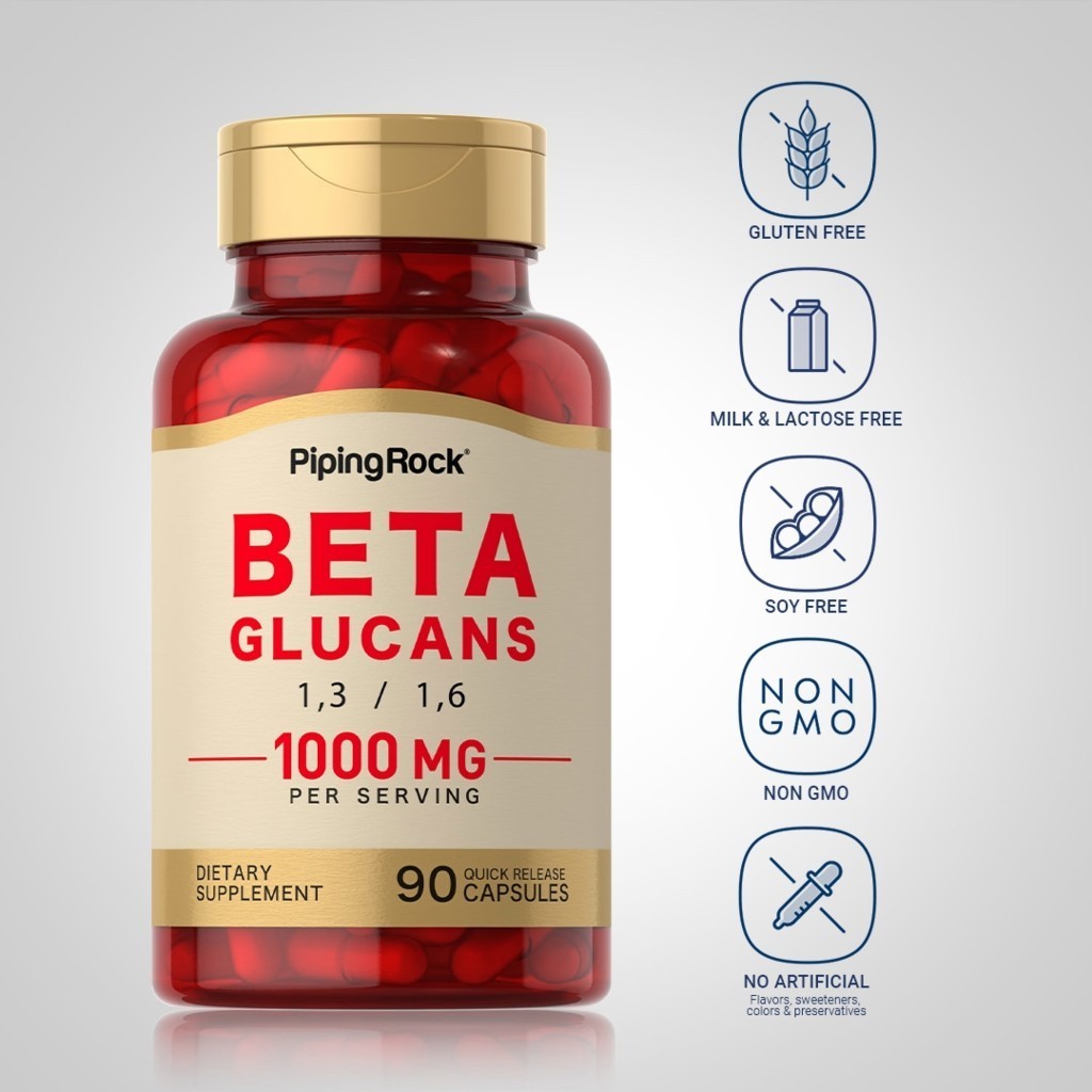 Beta Glucan 1,3/1,6 1000 mg. (90Capsules) เบต้ากลูแคน