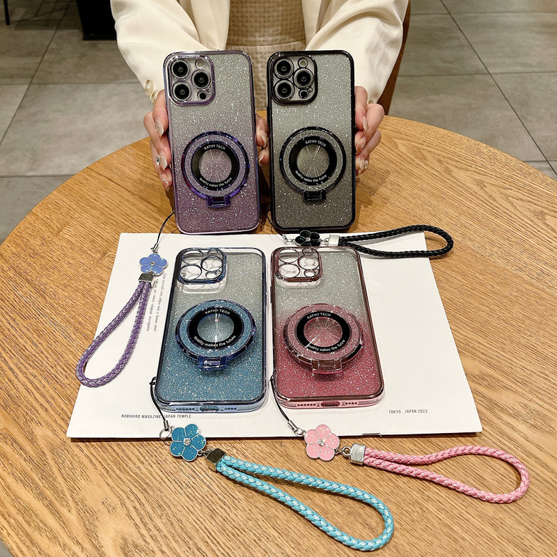 หรูหราElectroplated Glitterเคสโทรศัพท์สําหรับOPPO A78 A77 A98 A8 A31 A53 A33 A53s F9 A7x F7 5G 4G Re