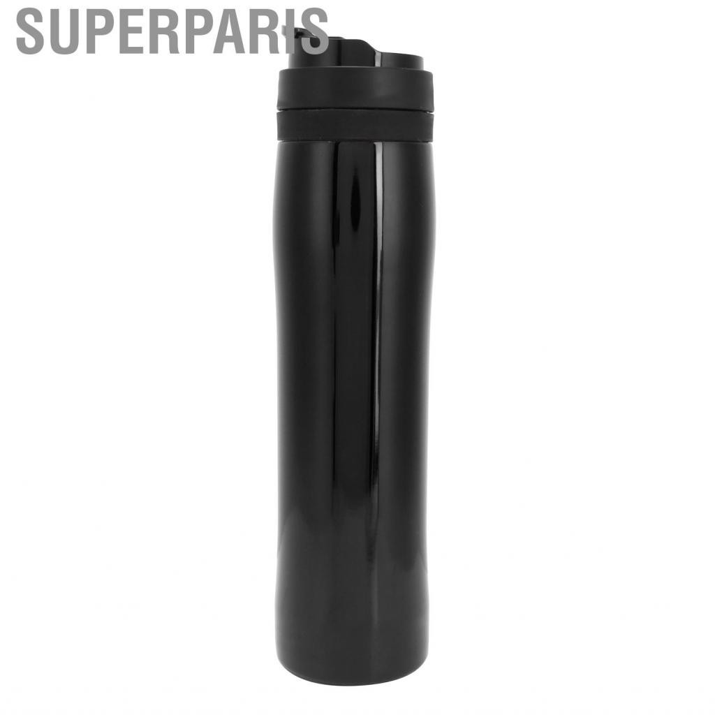 Superparis Coffee Mug Stainless Steel With Filter Insulation Cold Preservation