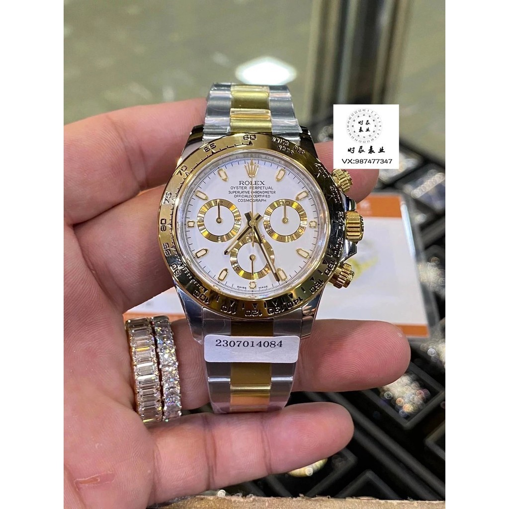 คําสั่งส่วนตัวที่กําหนดเอง 18K Gold-clad ห้องปฏิบัติการ Dayton Take Room Gold 40mm เส้นผ่านศูนย์กลาง