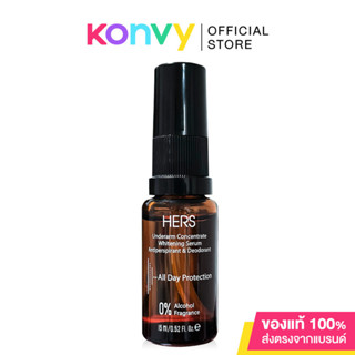 Hers Underarm Concentrate Whitening Serum Antiperspirant & D…