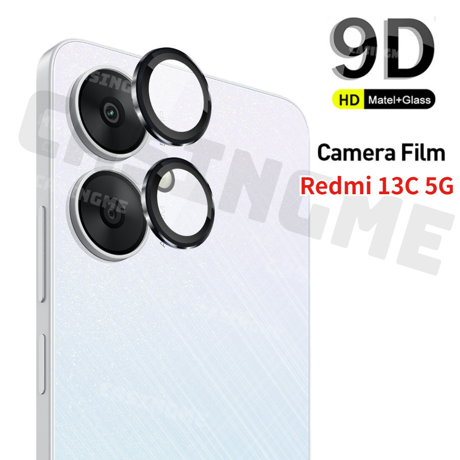 Redmi 13C 5G 2024 กล้องเลนส์ป้องกันโลหะแหวนกล้องสําหรับ Redmi 13C Redmi13C 13 C C13 4G 5G 2024 กล้องกระจกนิรภัย Protector