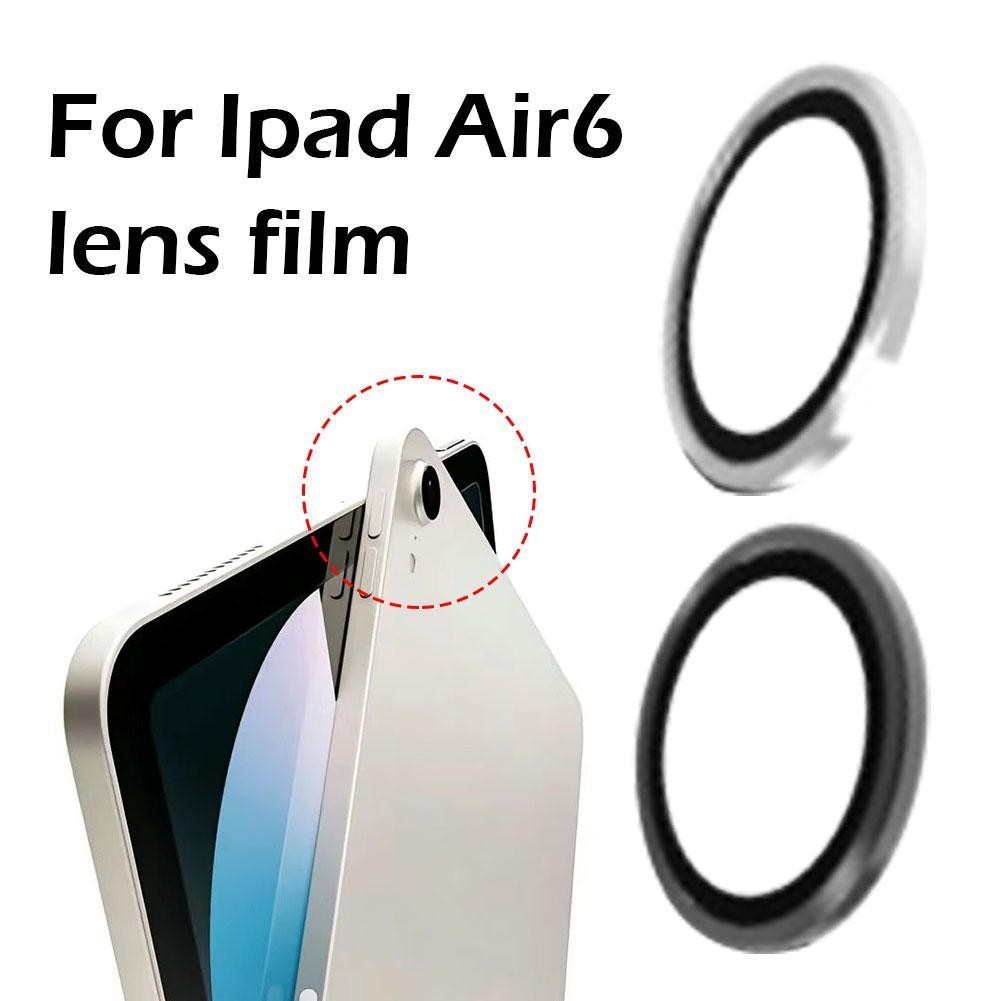 Ipadair iPad Air6 iPadAir6 โลหะคุณภาพสูง Eagle Eye เลนส์ฟิล์มกระจกนิรภัยสําหรับ iPad Air 11 13 นิ้ว 2024 iPad Air 6 Anti-Fingerprints แท็บเล็ตปกหลังเลนส์ Protector