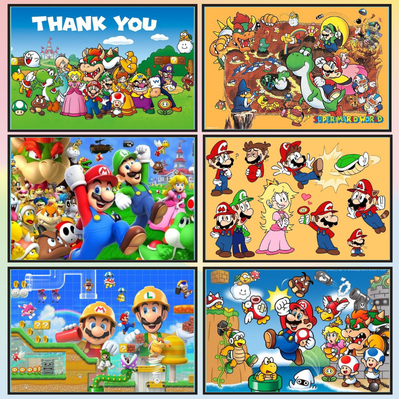 📣พร้อมส่ง📣【Mario】jigsaw puzzle-จิ๊กซอว์-300-1000-ชิ้น- ชิ้นของเด็ก จิ๊กซอว์ไม้ 1000 ชิ้น จิ๊กซอว์ 1000 ชิ้นสำหรับผู้ใหญ่ จิ๊กซอ จิ๊กซอว์ 500 ชิ้น🧩521-3 จิ๊กซอว์ 1000 ชิ้น สำหรับ ผู้ใหญ่ ตัวต่อจิ๊กซอว์ จิ๊กซอว์ การ์ตูน