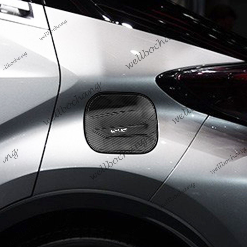 สําหรับ Toyota CHR CH-R C-HR 2016 - 2020 รถ Chrome ถังแก๊สฝาครอบถังน้ํามันเชื้อเพลิงฝาครอบสติกเกอร์อุปกรณ์เสริม