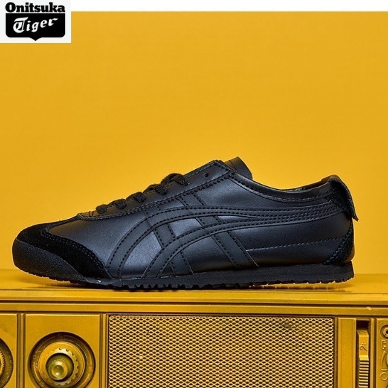 Jtji [] Onitsuka Tiger (Onitsuka Tiger Calfskin) Mexico 66 รองเท้าผู้ชายรองเท้าผู้หญิงรองเท้ากีฬารอง