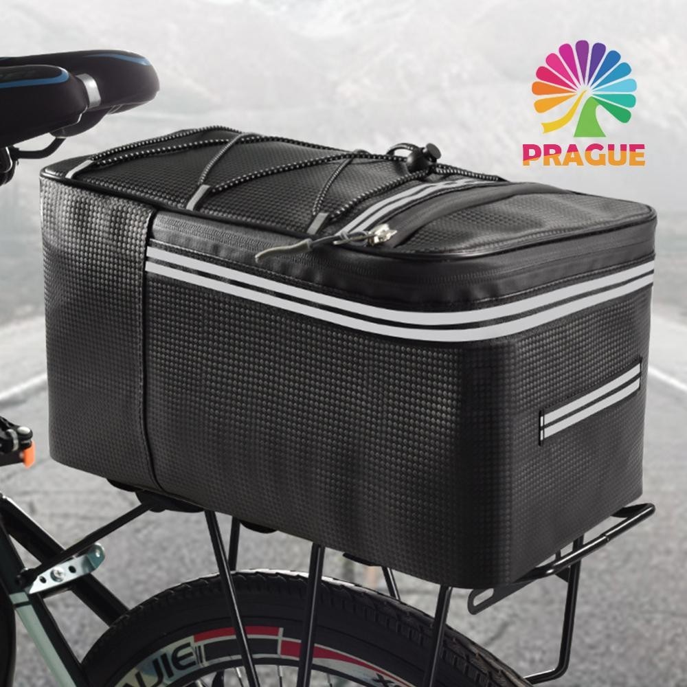 15l จักรยานด ้ านหลัง Rack Storage กระเป ๋ าเดินทางกันน ้ ําจักรยาน Trunk Bag Elastic Strap [prague.th ]