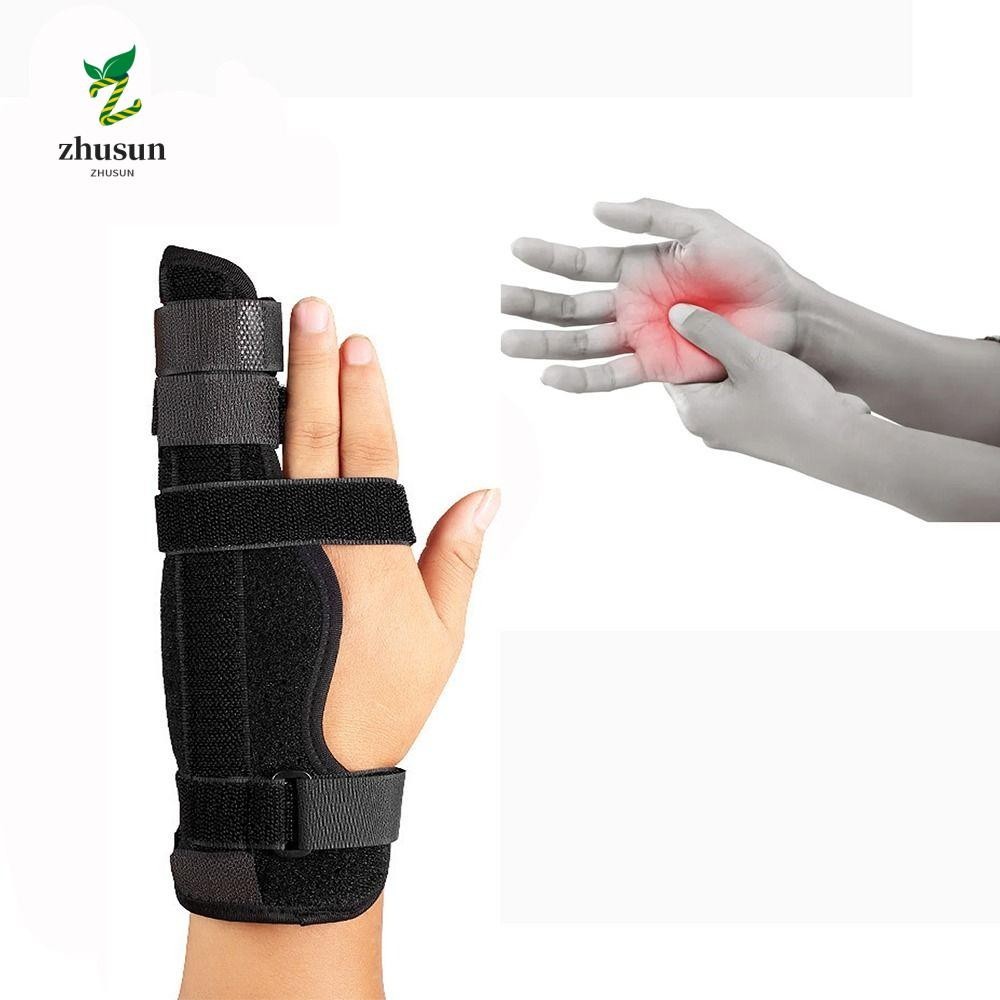 Zhusun Metacarpal Splint Brace, Fixed Immedia Relie Finger Brace, Fracture Splint Support Protector Finger Splint Left/Right Hand
