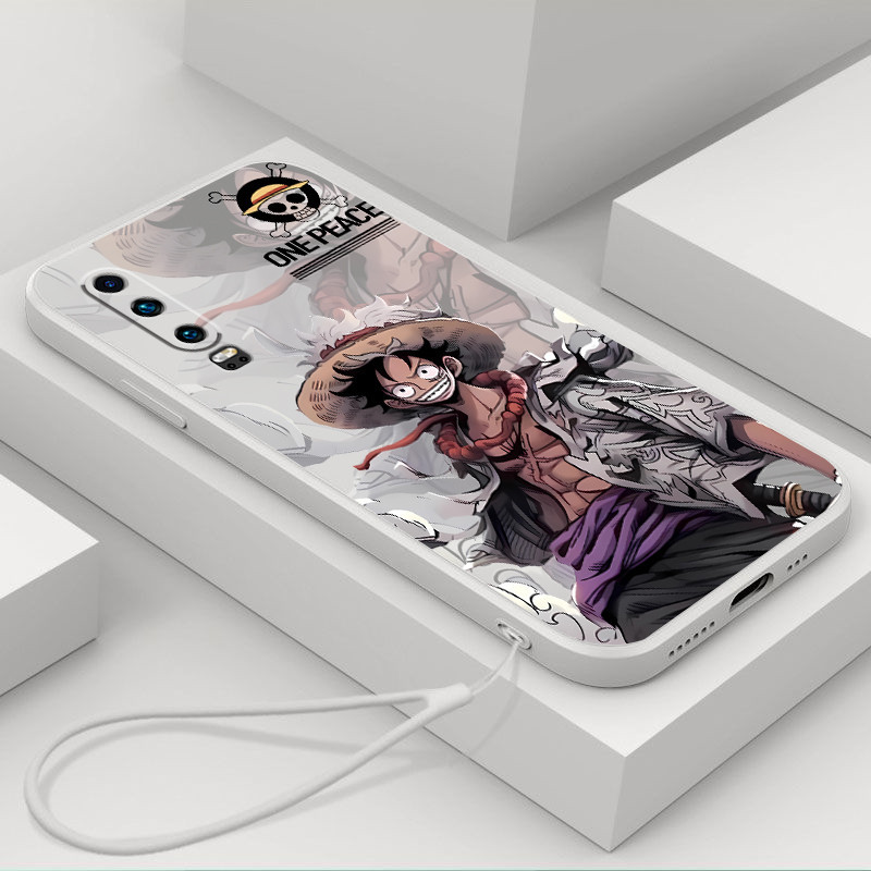 ปลอก Huawei P30 LITE P30 PRO P30 P20 P20 Pro P20 Lite เคสโทรศัพท์การ์ตูนอะนิเมะ ONE PIECE ความงามซิลิโคน TPU Soft Shell ดีไซน์ใหม่กันกระแทกพร้อมเชือกเส้นเล็ก - รูปที่ 5