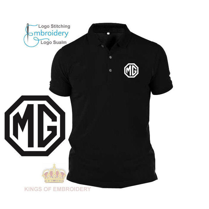 MICROFIBER QUICK DRY FIT JERSEY Baju Polo Classic T เสื้อโลโก้เย็บปักถักร้อย Sulam ผู้ชายและผู้หญิง MG รถยนต์ไฟฟ้า FP66