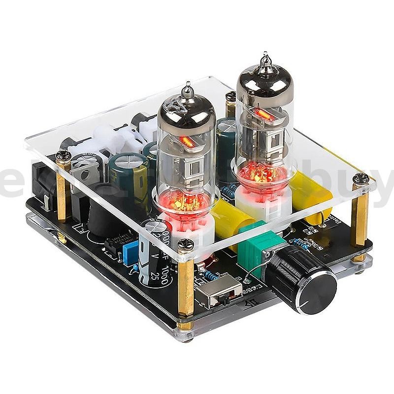 Hifi Tube Preamp 6A2 หลอด Preamplifier เครื ่ องขยายเสียงอัพเกรด Bile บัฟเฟอร ์ Auido Amp ลําโพงเครื