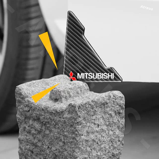 2/4ชิ้น Mitsubishi ซิลิโคนกันกระแทกมุมประตูรถ คาร์บอนไฟเบอร์ ยางกันกระแทก ป้องกันการชนมุมประตูรถยนต์ ซิลิโคนกันมุมประตูรถ สำหรับ Mitsubishi Xpander Cross Triton Grandis Attrage Mirage Outlander Xforce Pajero Sport ASX