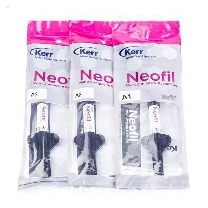 Kerr Neofil Oral Light Cured Composite เรซิ่น Filled Dental Cavity ฟื้นฟู 4g/ชิ้น