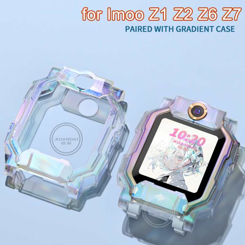 ใหม ่ Flash Clear ป ้ องกันสําหรับ IMOO Z1 Z2 Z6 Z7 สมาร ์ ทโฟนนาฬิกา IMOO Z1 สมาร ์ ทนาฬิกาโทรศัพท 