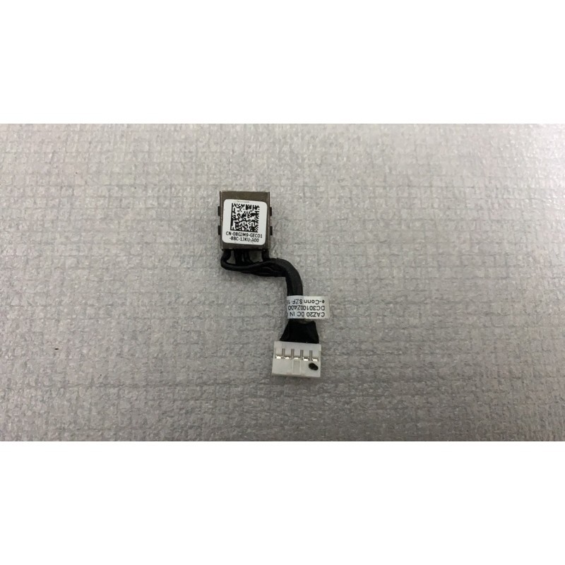 เหมาะสําหรับ Dell E7480 E7490 E7491 การชาร์จอินเทอร์เฟซพลังงานพร้อมสายเคเบิล 08GJM9