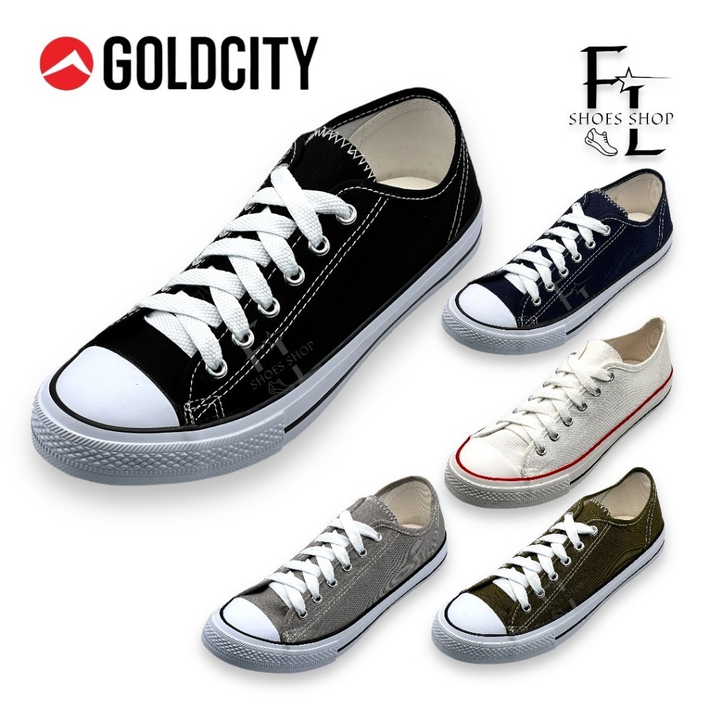 Goldcity รองเท้าผ้าใบ รองเท้าผ้าใบแฟชั่น รุ่น 1207 (เบอร์37-47)