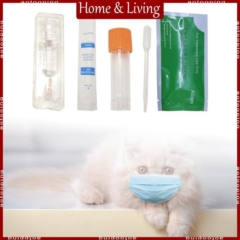 Aoto แมวสุนัข Distamer Parvovirus Detection Strip การทดสอบที่ถูกต้องสําหรับสัตว์เลี้ยง CDV CPV FPV C