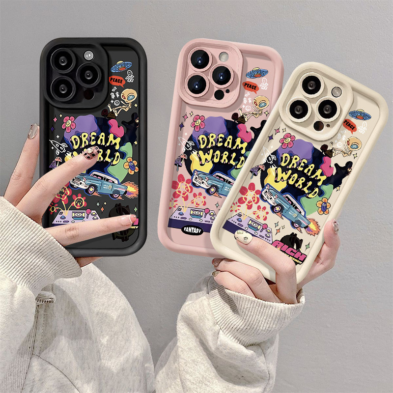 คนต่างด้าวตลกกรณีดาวดอกไม้ส Realme C25 C51 C35 C53 5i C15 5 11 C55 C67 C12 8i C20 7i C31 6i C21 C25Y