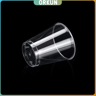 Orkun 50ml/30ml แก้วน้ําพลาสติกใส ขนาดเล็ก แบบใช้แล้วทิ้ง 50 ชิ้น แก้วเปค Plastic cup