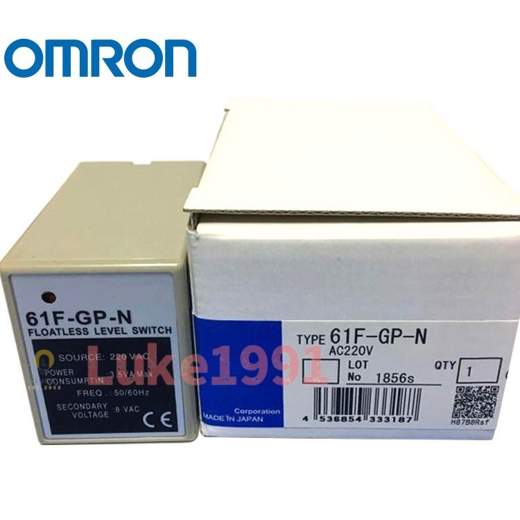 Omron  รีเลย์ระดับ  61F-GP-N N8 AC220 110V Water เครื่องควบคุมการจ่ายน้ำและการระบายน้ำปั๊มน้ำระดับน้