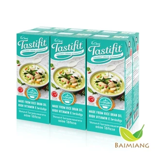 [1 แพ็ค/6 กล่อง] 4 Care Tastifit กะทิธัญพืช เพื่อสุขภาพ ทำจากน้ำมันรำข้าว ขนาด 200 มล. (00102-6)