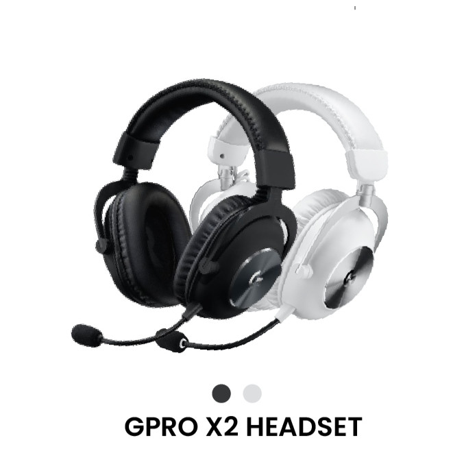 Logitech G PRO X 2 LIGHTSPEED Wireless Gaming Headsetใช้งานได้กับคอนโซล: PlayStation 5