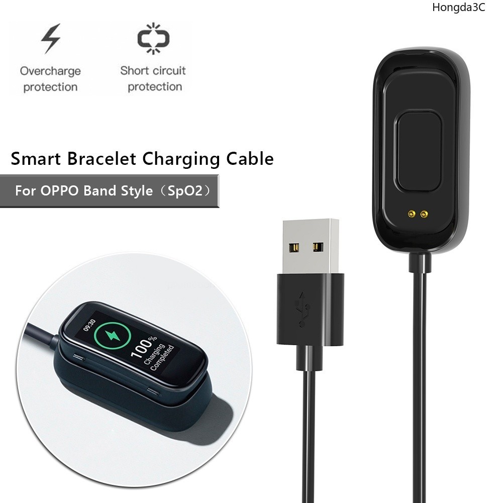 สายชาร์จ USB สมาร์ทวอท์ชสําหรับ OPPO Band Style (SpO2) Watch Magnetic Charger Adapter Accessory