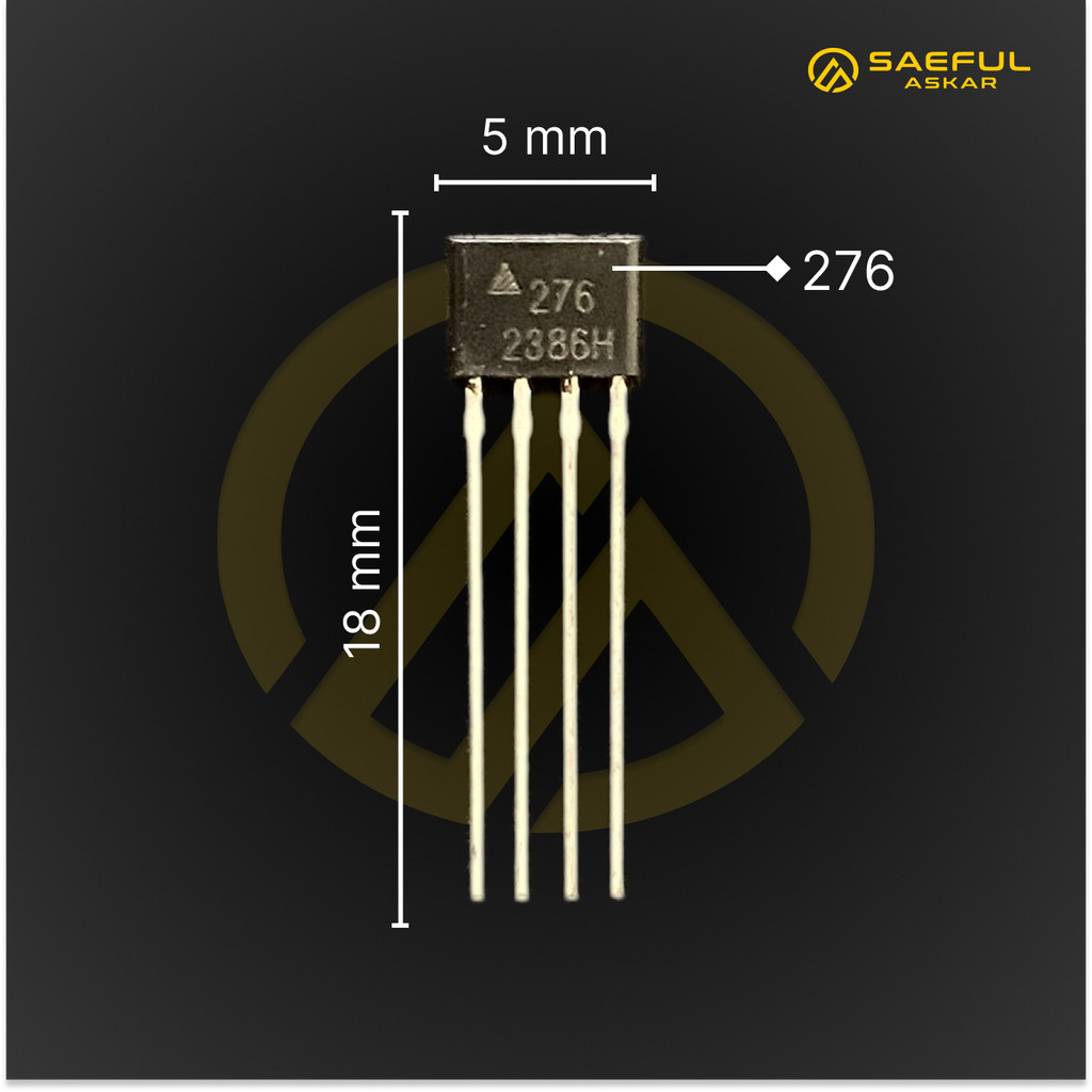 จักรยานไฟฟ้า Hall Sensor 276 AH276 GH276