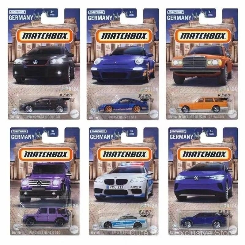 Mattel Matchbox Alloy Car Model HV05matchbox Toy Germany Car Set รถของเล่นโลหะผสม