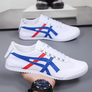 รองเท้าผ้าใบผู้ชายผู้หญิงสไตล์เดียวกัน Breathable น้ําหนักเบา Low-Top Casual สไตล์ Retro All-Match 36-45 ขนาด