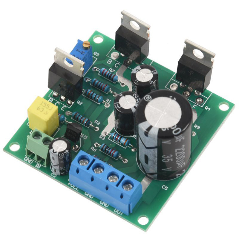1PCS Pure Class A 1969 ขนาดเล็ก Class A Power Amplifier Kit DC 12V Audiophile Power Amplifier Board 